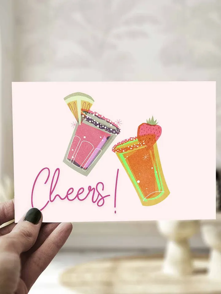 Celebration Greeting Card Colorful Cheers product image (1)