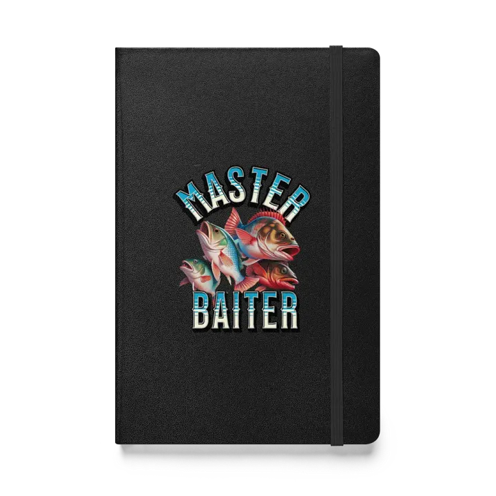 Master Baiter Fishing Hardcover Notebook product image (1)