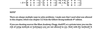 Construct a Matrix with Given Column Space and Nullspace (Step-by-Step Proof)