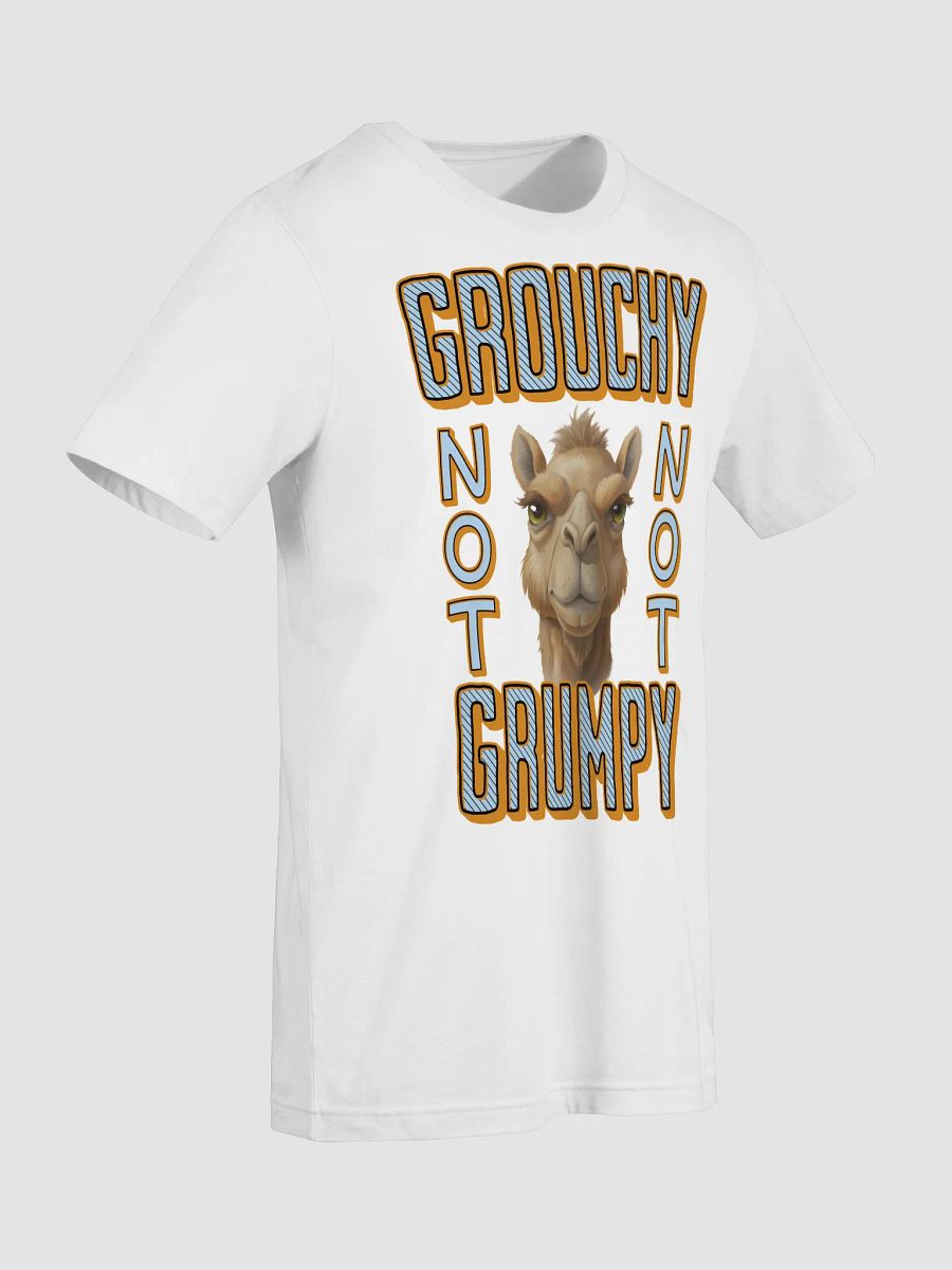 Grouchy Not Grumpy Camel Supersoft Tee product image (44)