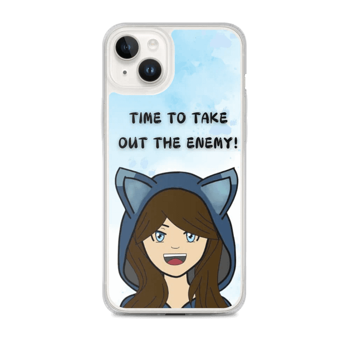 Frenchkittie "Time to Take out the Enemy" MagSafe® Clear Case product image (1)