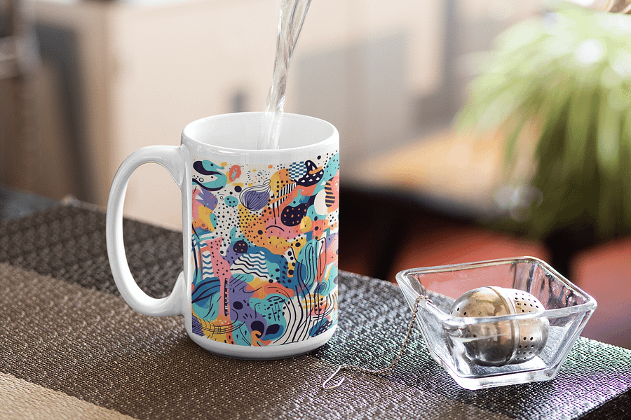 Whimsical Doodle Delight Mug product image (12)