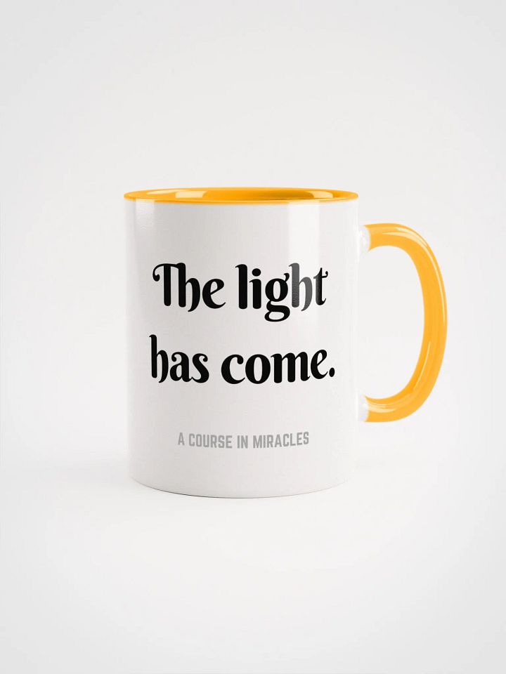 The light has come - ACIM Inspirational Mug product image (4)