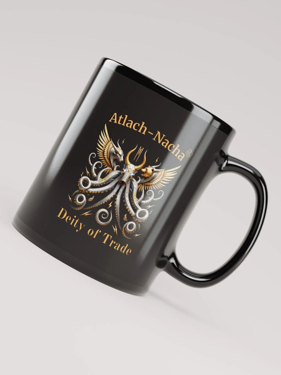 Supernal Atlach-Nacha | Black Glossy Mug product image (4)