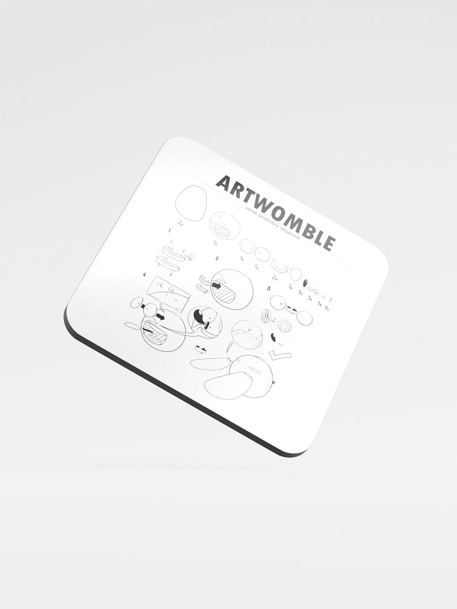Artwomble SAR Coaster product image (1)