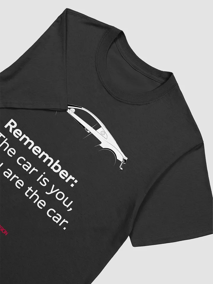 "The Car Is YOU" T-Shirt - Black product image (2)