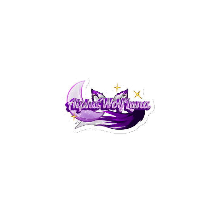 Alpha_Wolf_Luna Logo Magnet product image (2)