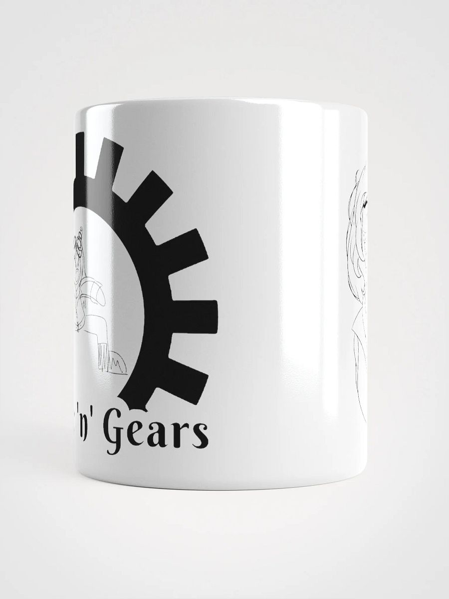 Grease 'n' Gears White Glossy Mug product image (5)