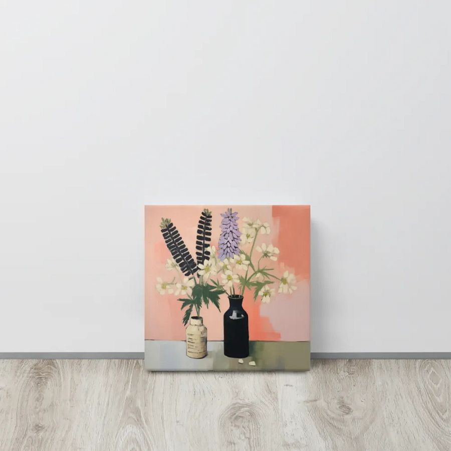 Art2401-62 Vase Flowers Still Life - Canvas Print - sm product image (11)