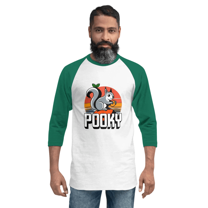 Sunset pooky sunset Raglan Tee product image (2)