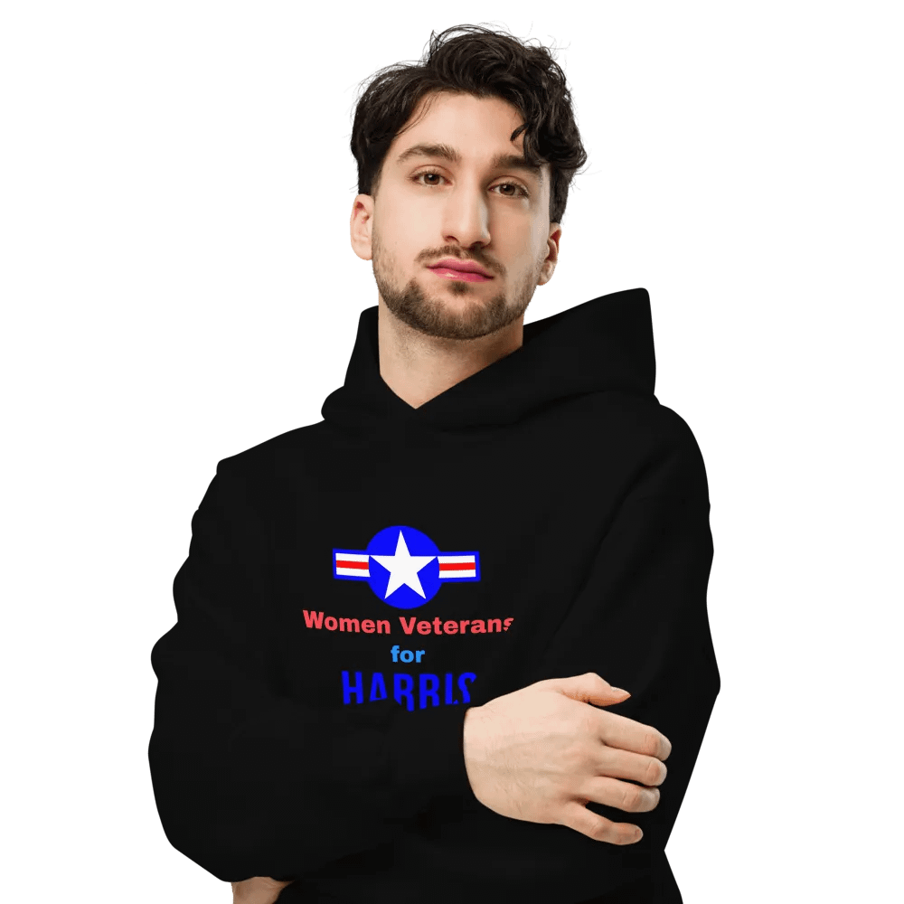 Women Veterans For Harris Hoodie product image (6)