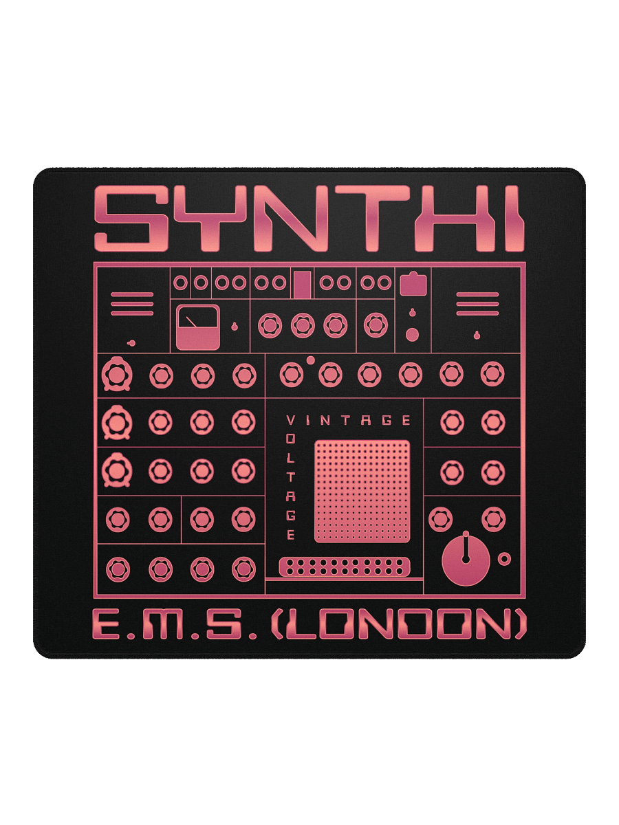 EMS Synthi - Gaming Mouse Pad (Electronic Music Studios London Synthi AKS VCS3) by Vintage Voltage product image (7)