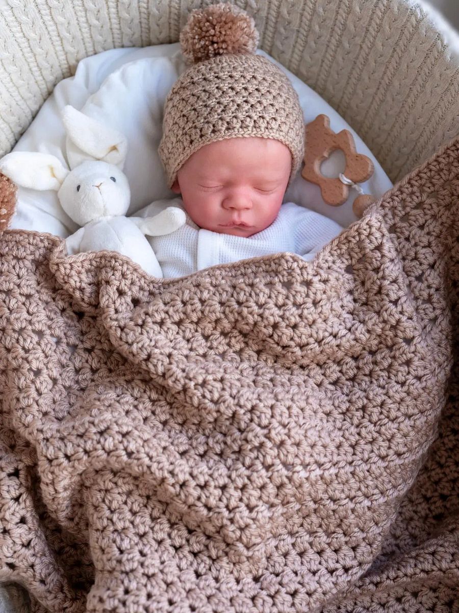 Crochet Pattern: Easy Baby Blanket product image (4)