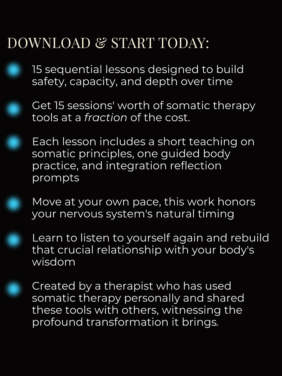 The Body is the Way - A Somatic & Nervous System Practice Series product image (4)