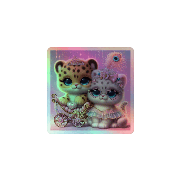 Cute Leopard Sticker product image (1)