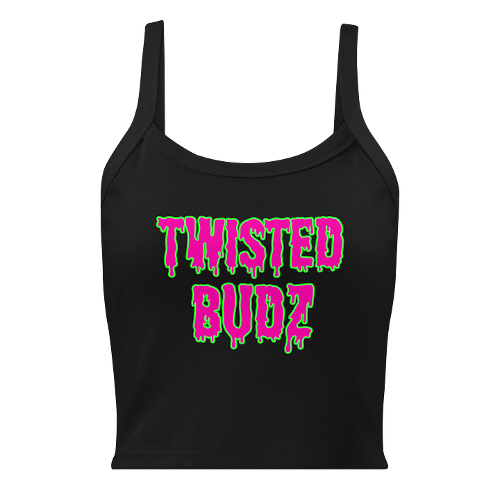 Twisted Budz Weirdo Weed Women’s Tank Top, 420 Cannabis Stoner Summertime Shirt, Reefer Punk Rock Ganja Goth Beach Fashion product image (1)