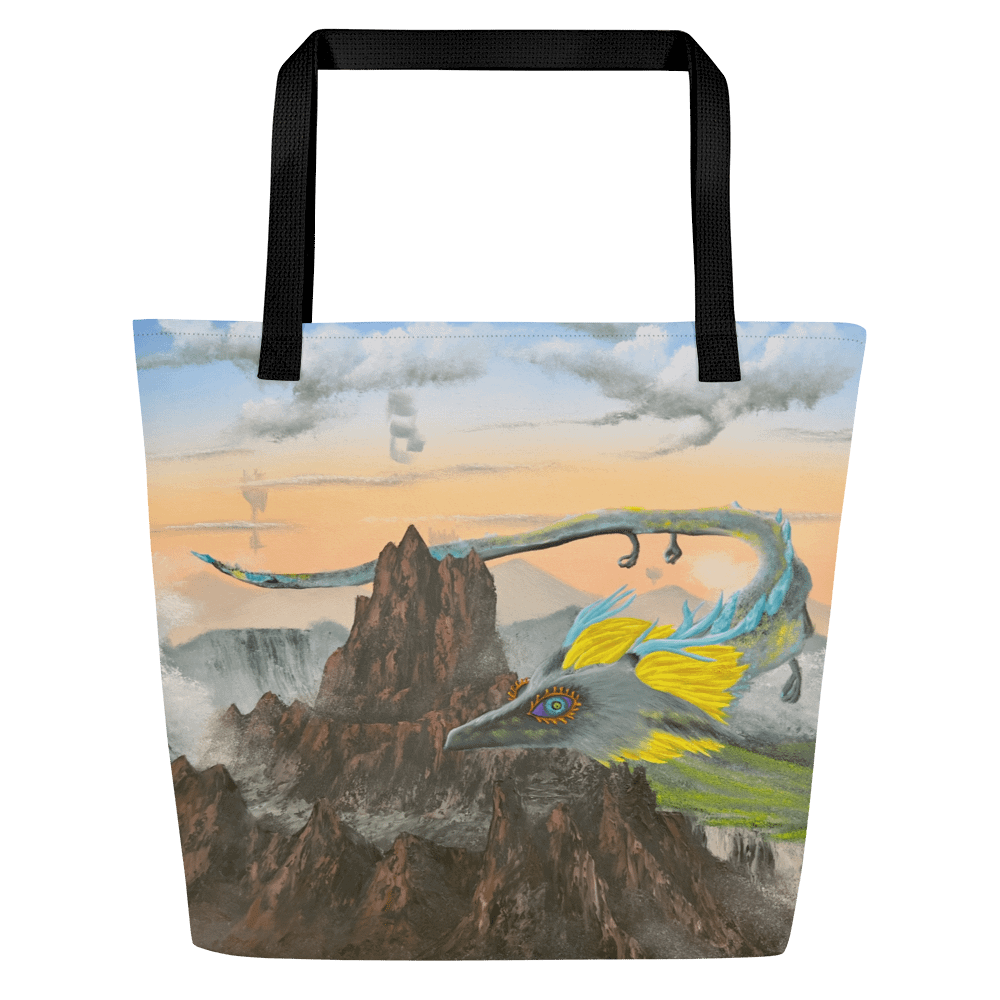 Light Dragon Tote Bag product image (2)