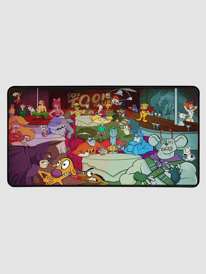 Nostalgic Cartoon Desk Mat 15.5"x31.5" product image (1)