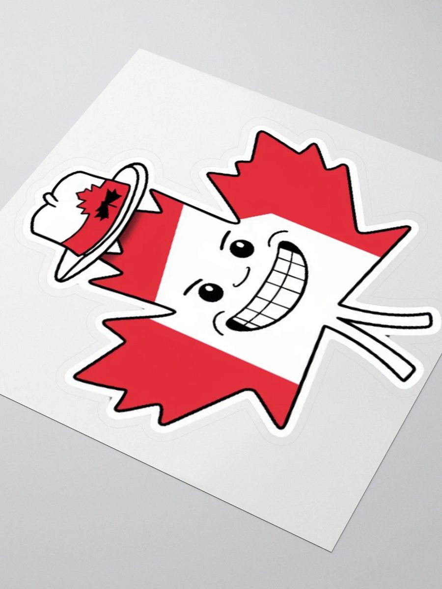 Canadian Leaf Mountie Sticker product image (3)