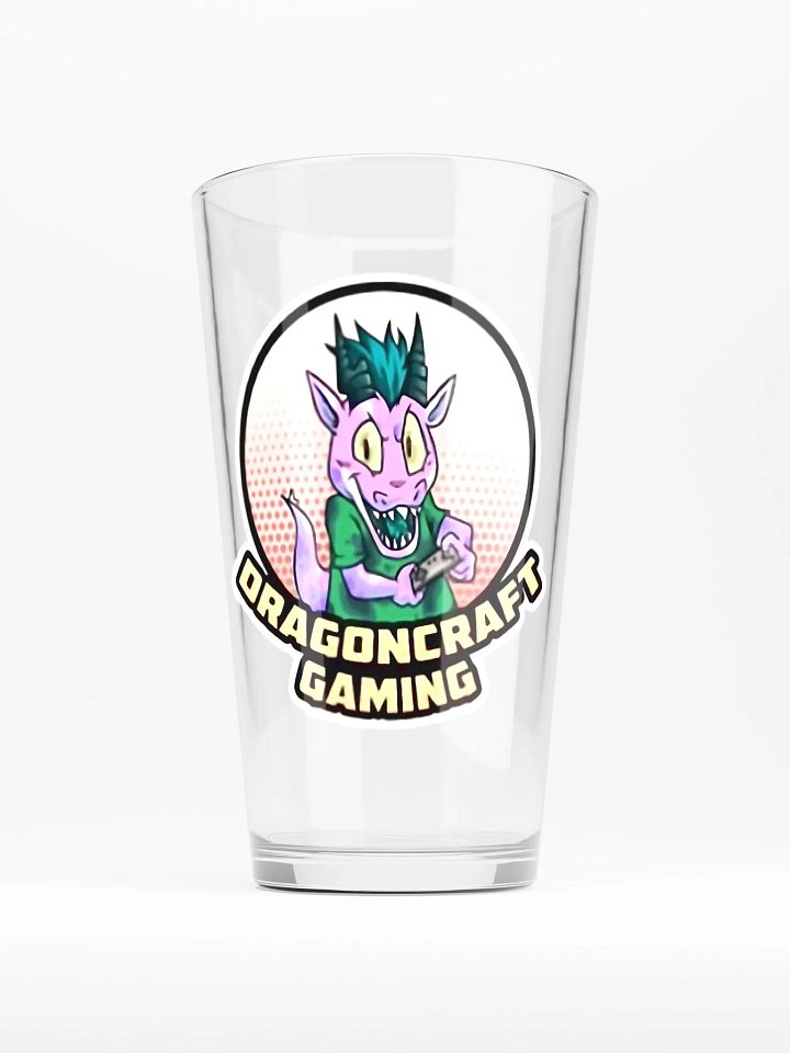 Dragoncraft Gaming Pint Glass product image (2)