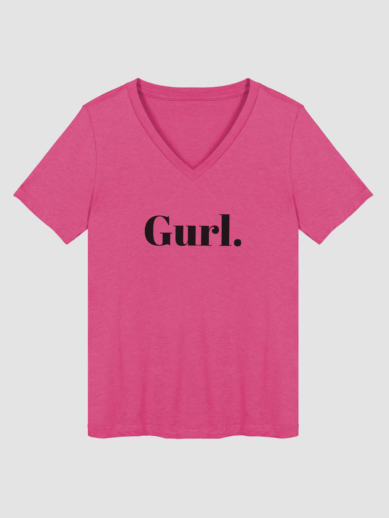 Gurl V-neck tee product image (1)