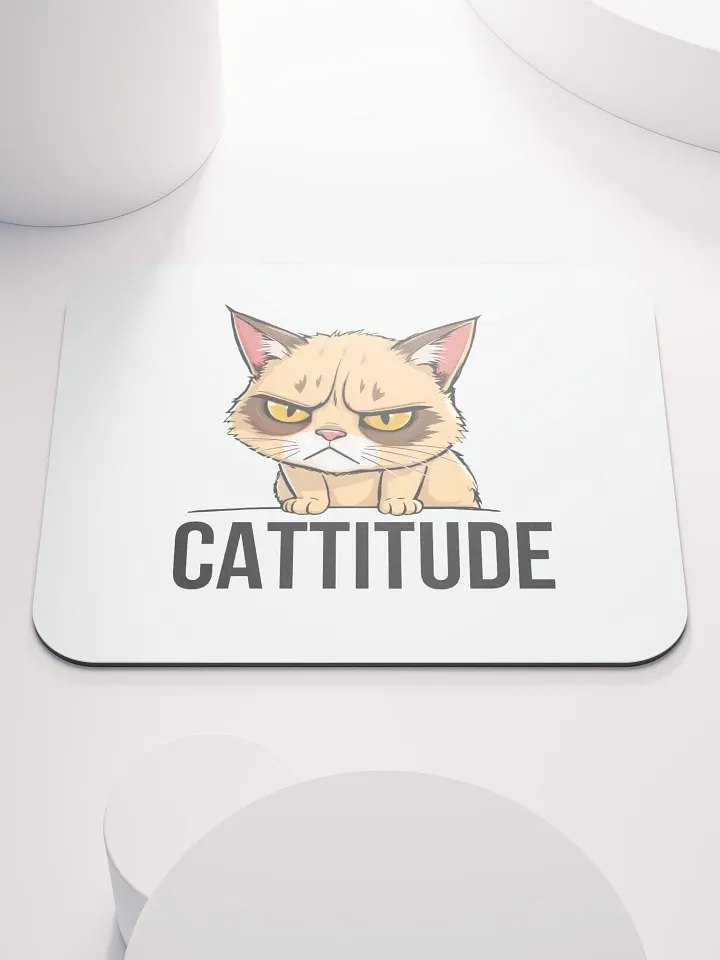 cattitude mouse pad product image (1)