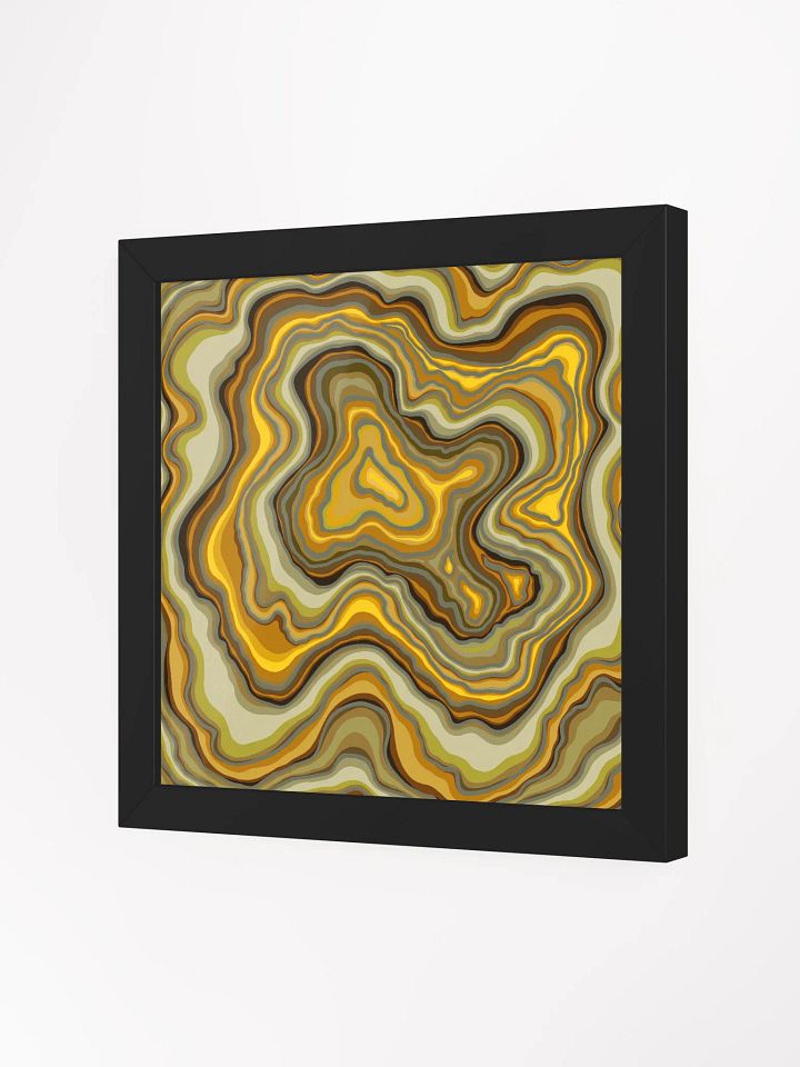 Vibrant Ayous Wood Framed Poster - Stone No. 11 product image (20)