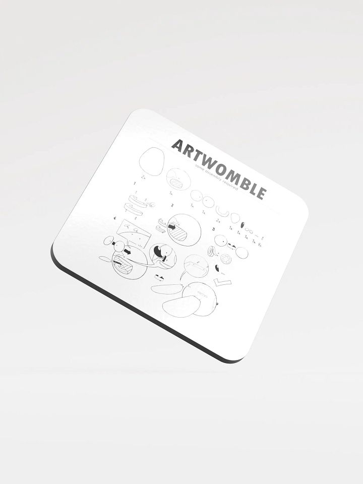 Artwomble SAR Coaster product image (1)