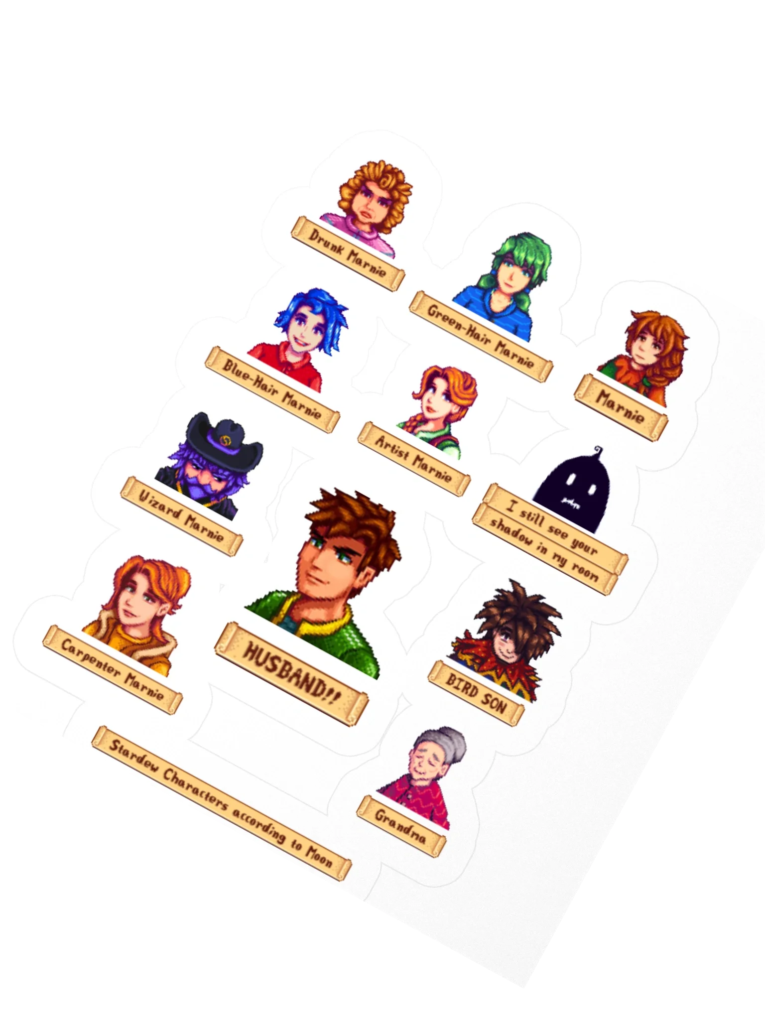 Stardew Characters according to Moon product image (6)