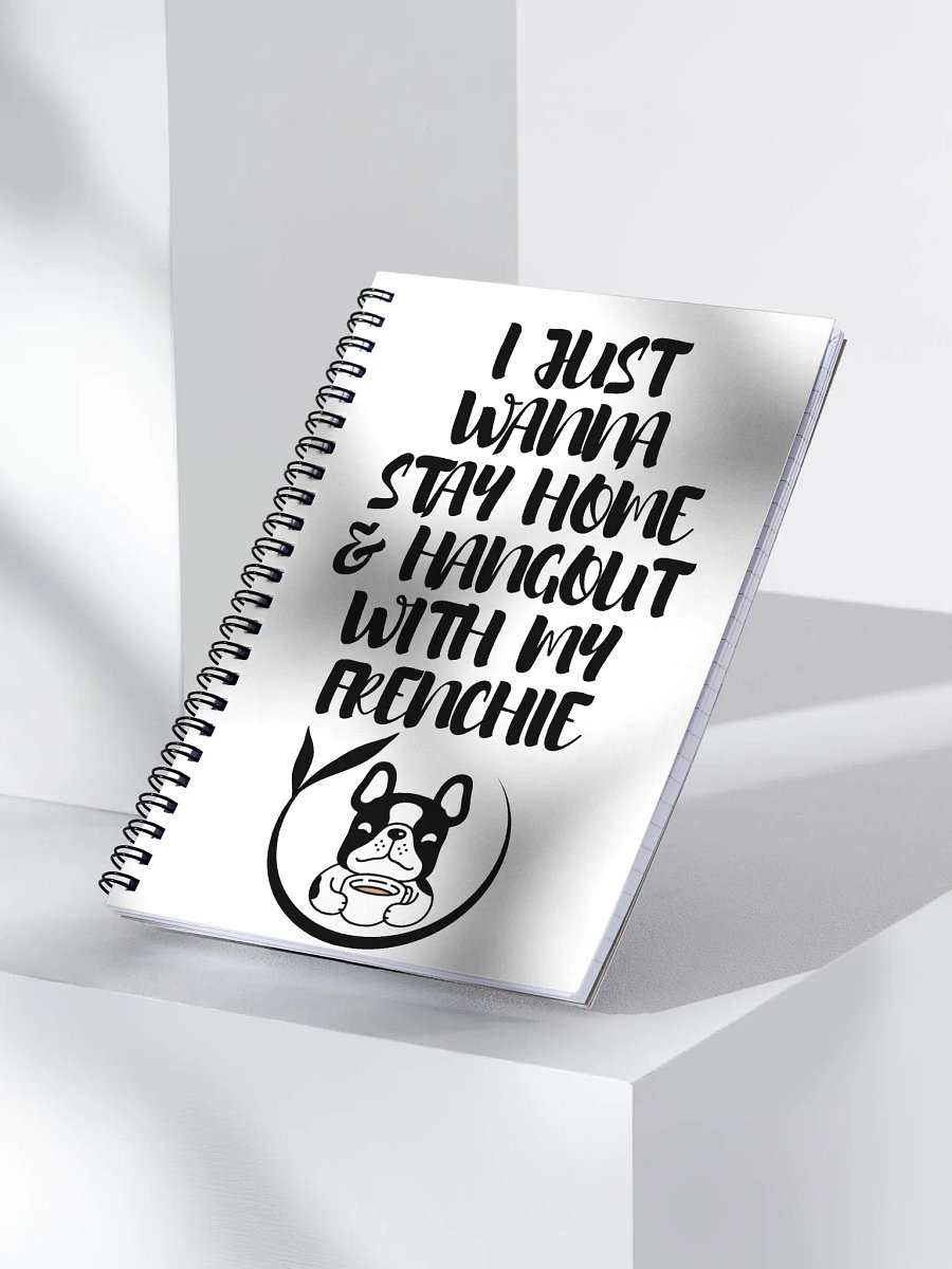 Notebook for Frenchie Lovers - Frenchie Enjoying Coffee product image (3)