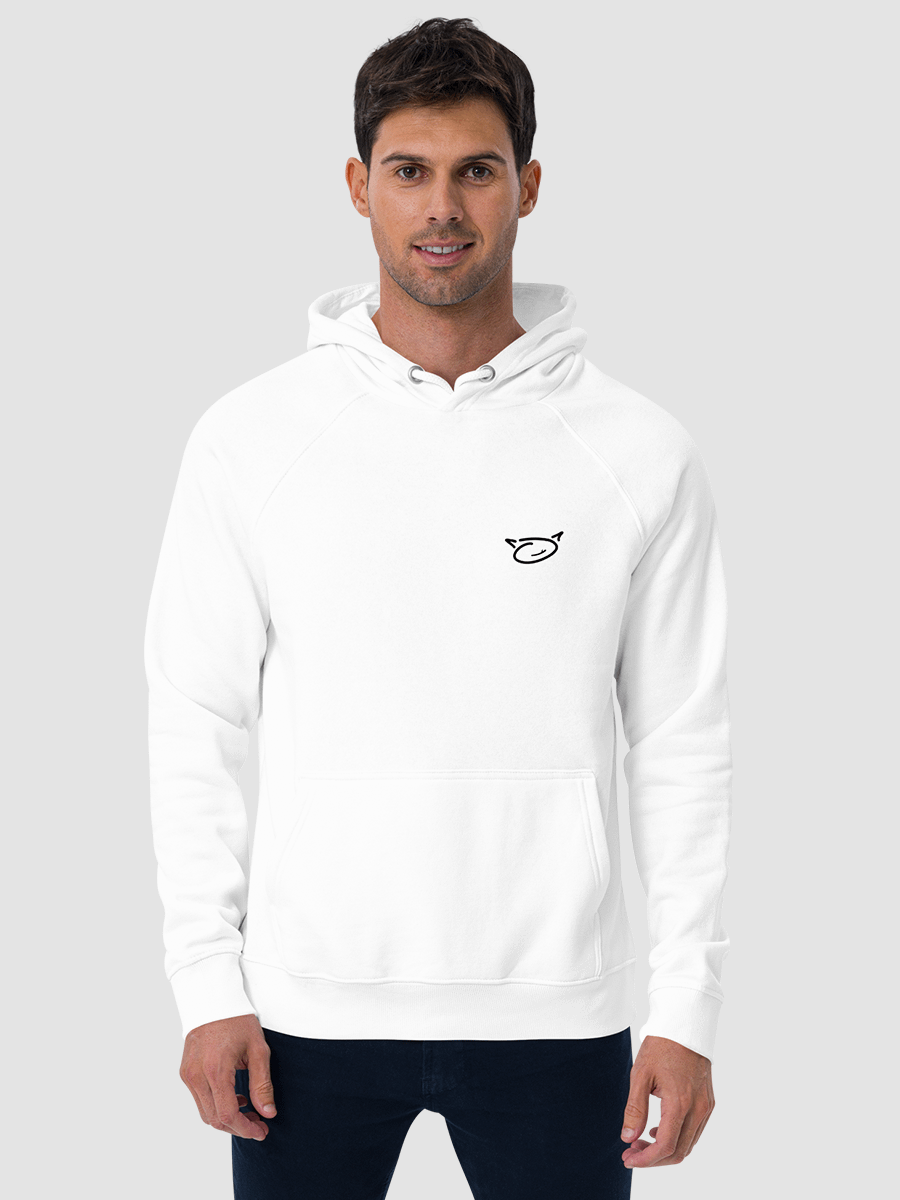 "Struggler" Eco Raglan Hoodie [LIGHT] product image (6)