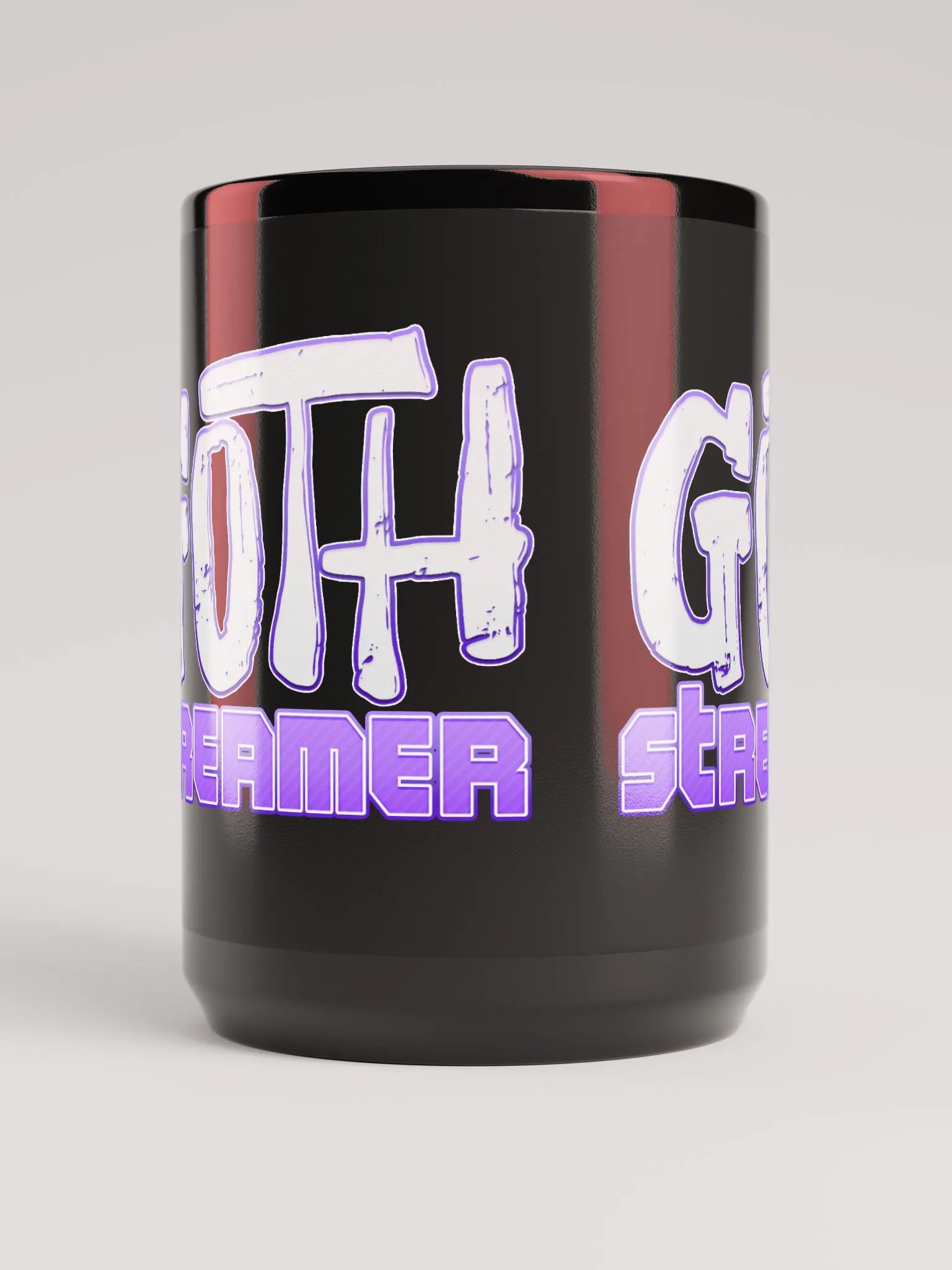 Goth Streamer Black Mug product image (5)