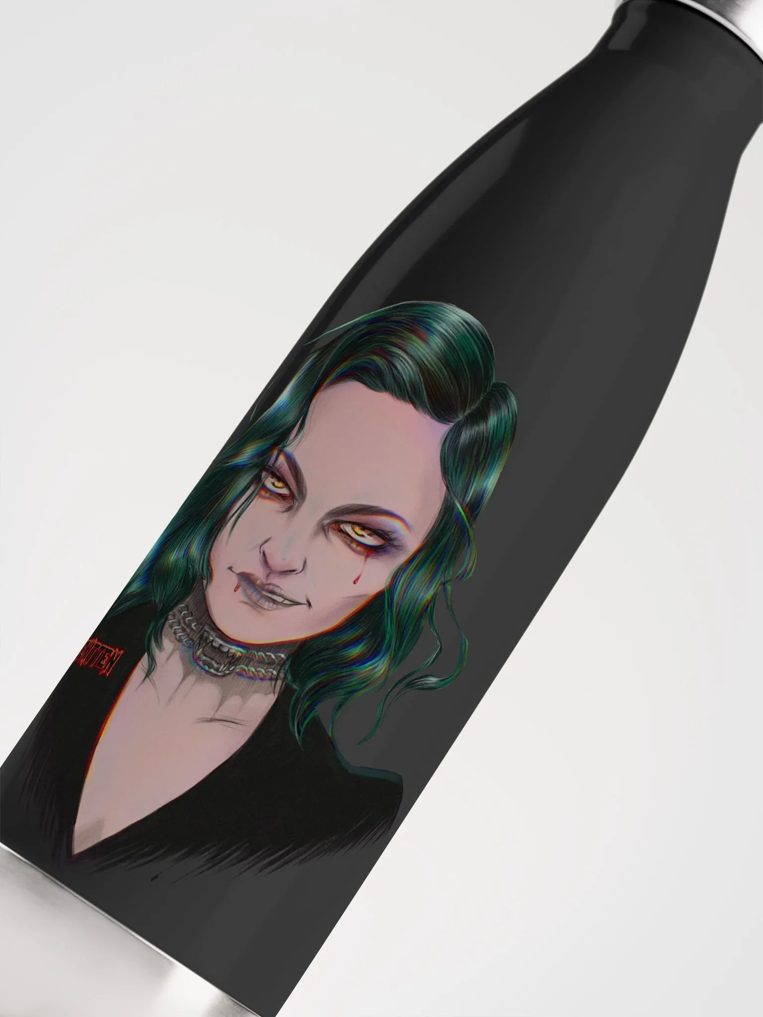 Mistress of Bats Stainless Steel Water Bottle product image (5)