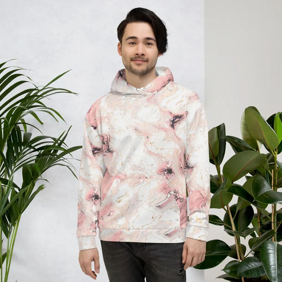 Abstraction Unisex Pull On Hoodie product image (4)