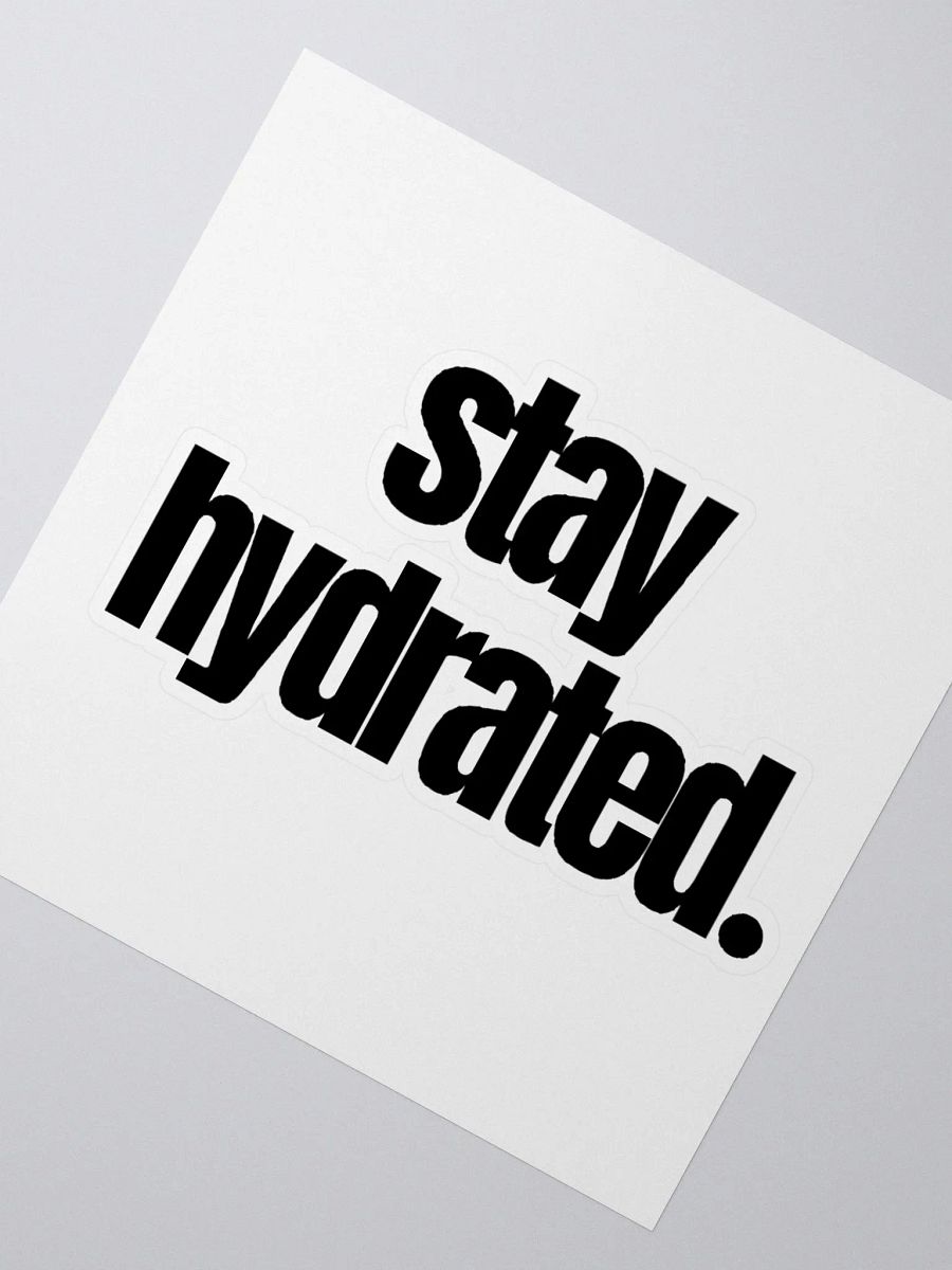 Stay Hydrated Stickers product image (2)