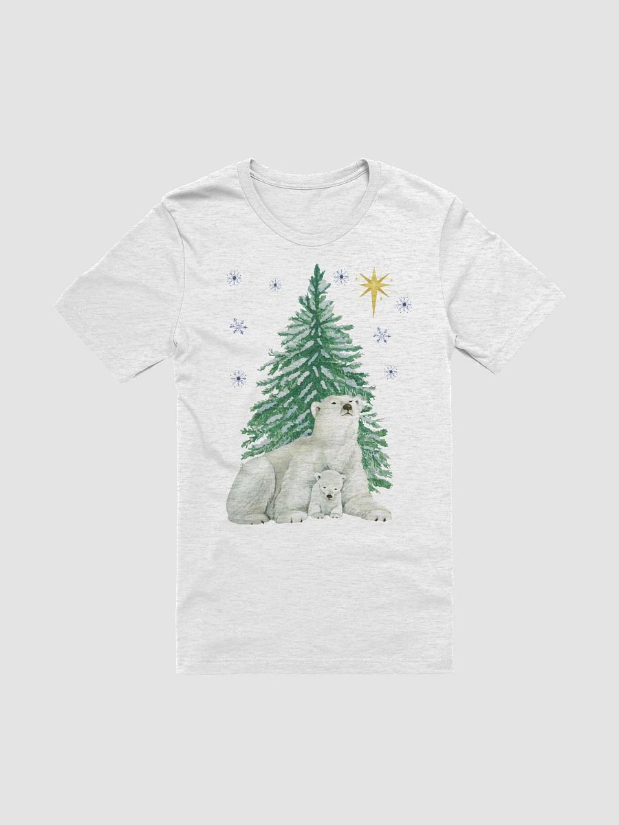 Arctic christmas polar bear mom and cub T-Shirt product image (1)