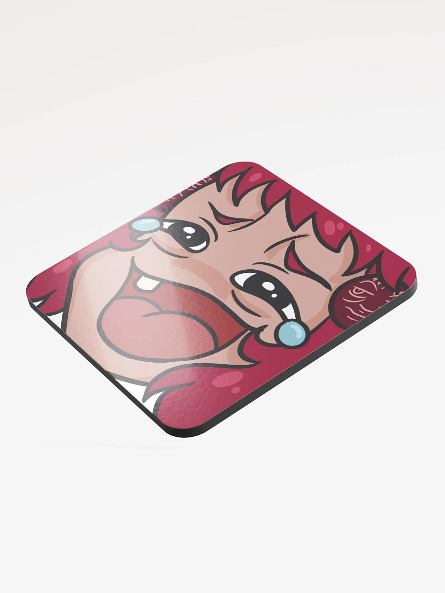 Thrift-tan laugh coaster product image (4)