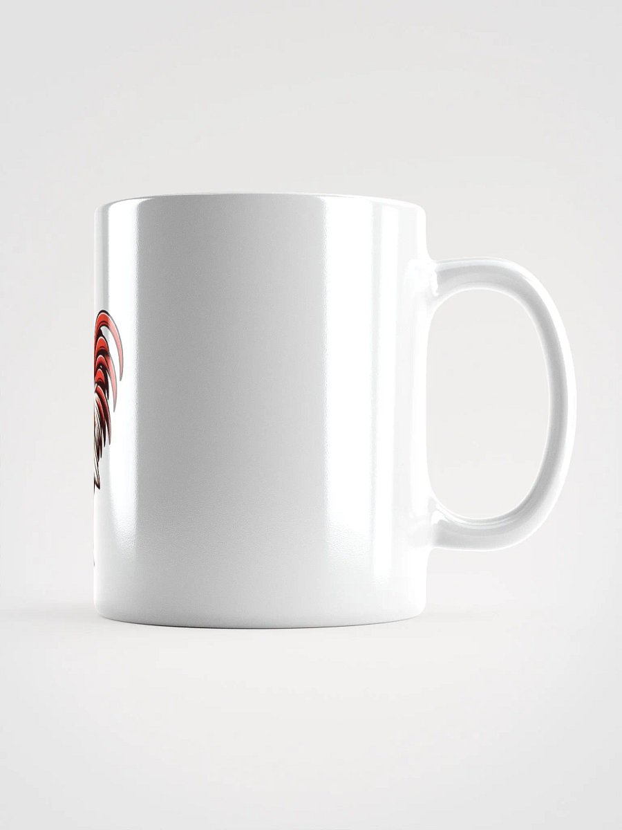 Rusty Rooster Coffee Mug in White (Cigar-Free Edition product image (2)