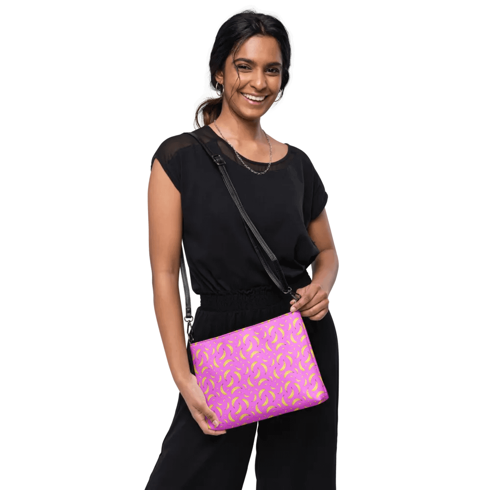 Banana pattern crossbody bag product image (12)