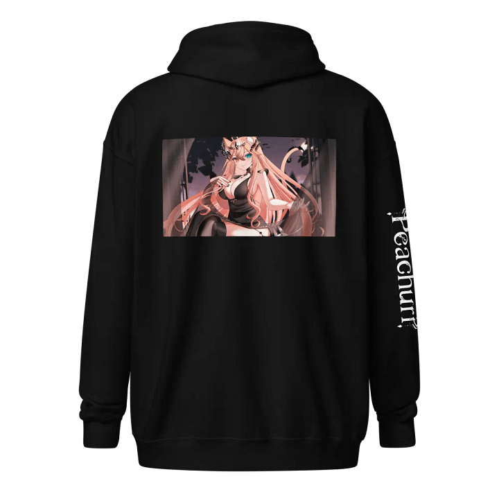 Evil Peach Unisex Zip Hoodie product image (1)