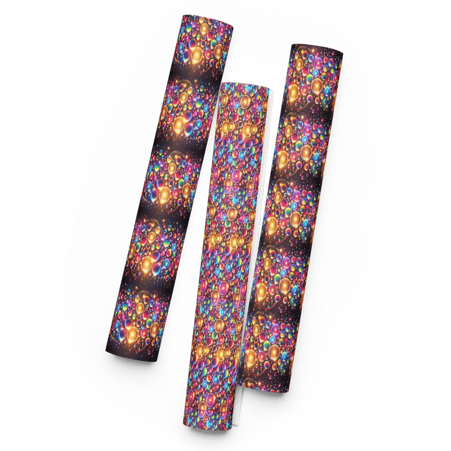 Colorful Circles Wrapping Paper Set product image (5)