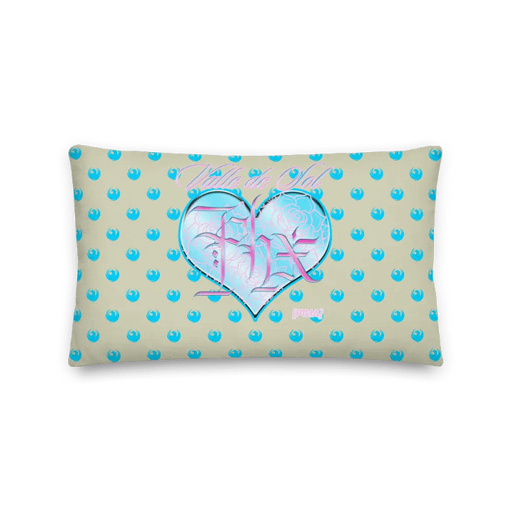 Kitsch Phx Floral Heart Pillow product image (2)