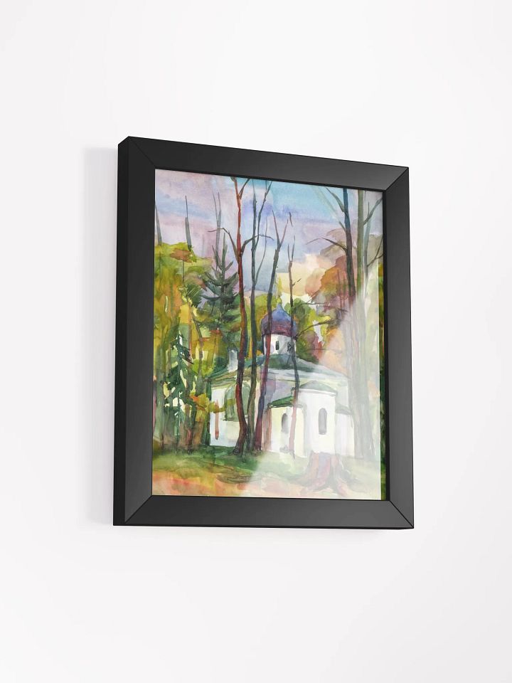 Autumn Serenity Framed Poster - Country Ancient Church product image (10)