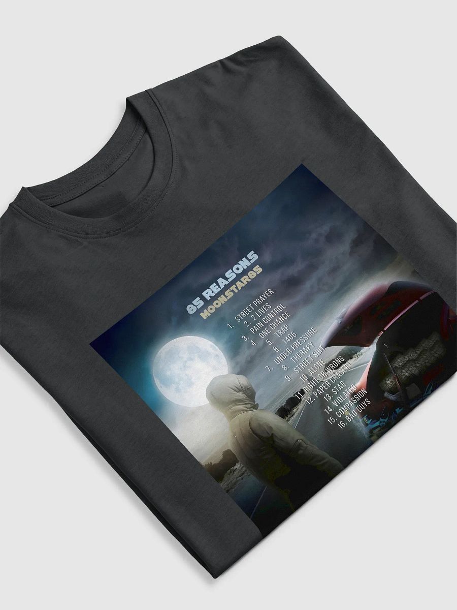 Moonstar85's '85 Reasons' Album Cover Tee product image (5)
