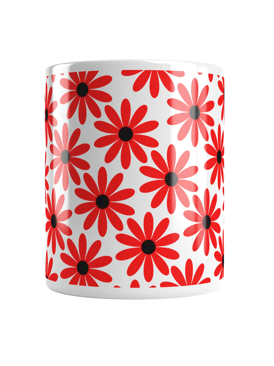 Starry Red Dream White Glossy Mug product image (14)