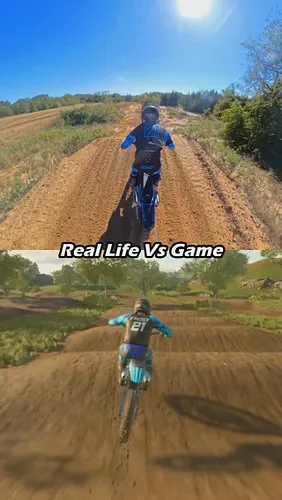 Which one do you like? Riding a Dirt Bike in 3rd Person… #motocross #dirtbike #sports