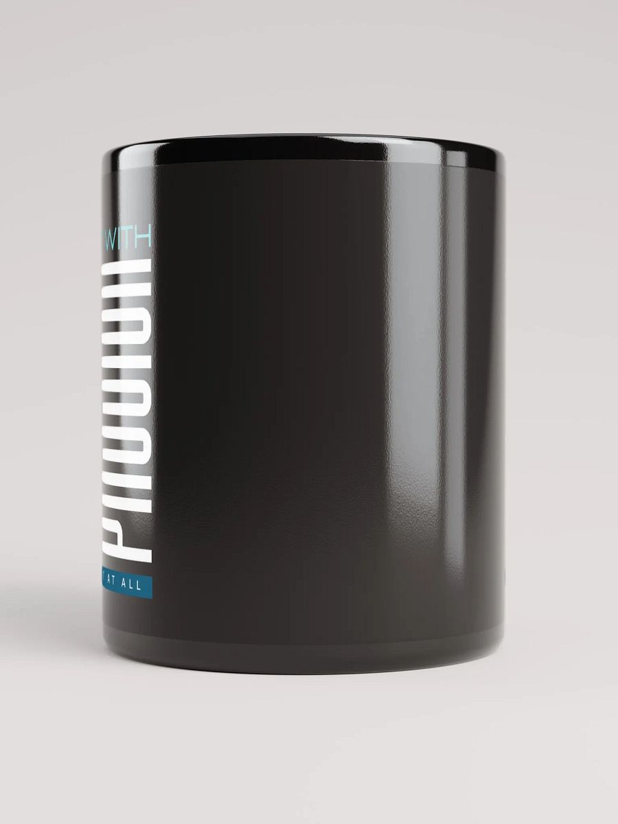 Do it With Passion Black Glossy Mug product image (5)