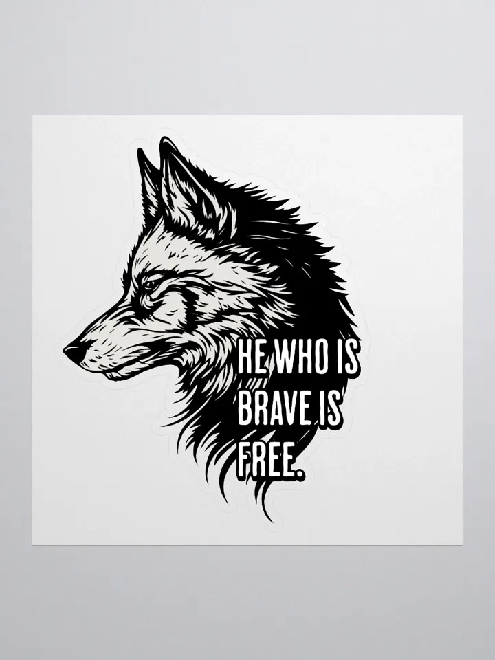 Stoic Quote Sticker product image (1)