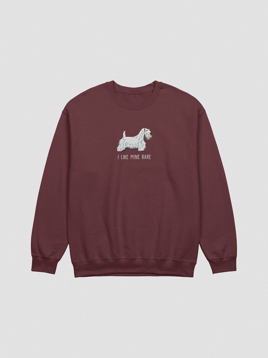 I Like Mine Rare Sweatshirt (Embroidered) of a Sealyham Terrier(White) product image (4)