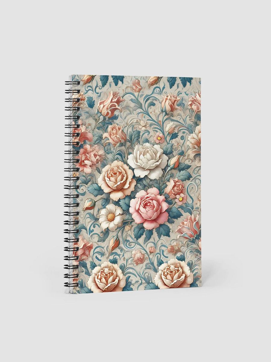 Royal Floral Spiral Notebook product image (1)